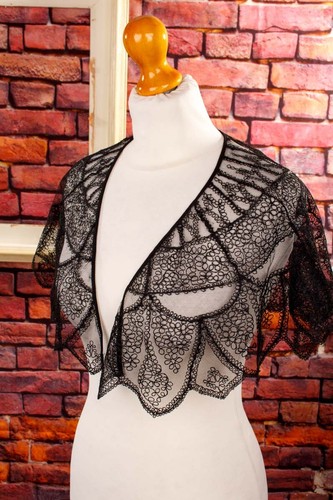 Vintage antique cape lace - vintage,