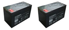 2 (Pair) X 12V 110AH Deep