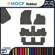 Rubber Car Mats to fit Citroen C4 Picasso 7 Seater With Storage 2006-2013