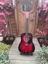 Falcon FG100R Acoustic Guitar 6-String Right-Handed Red