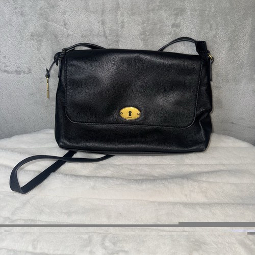 Fossil gabriella black leather - gabriella,