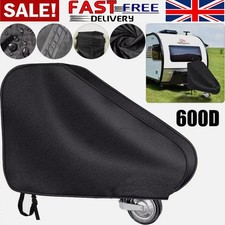 Caravan Hitch Cover Trailer Tow Ball Coupling Lock Cover Protector with Buckles