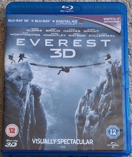 Everest blu ray 2d - 3d, 3d