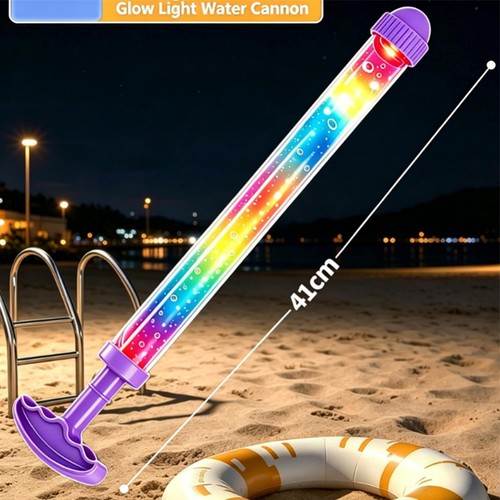 Glowing rainbow led water - glowing,