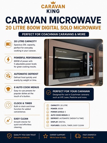 Coachman caravan russell hobbs - russell,