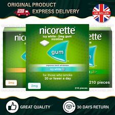 Nicorette ALL FLAVOURS | 2MG / 4MG Nicotine Gum 210 - 630 Variation |  Exp 2027