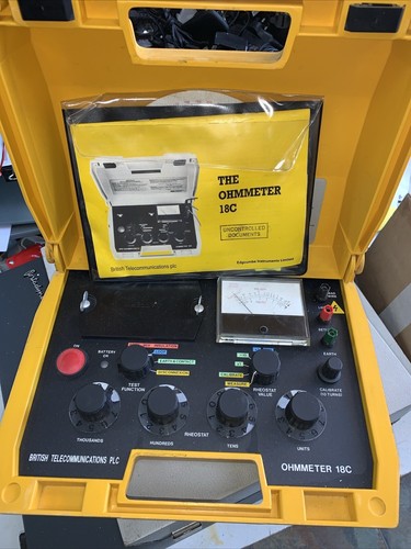 Ohmmeter type 18c - ohmmeter,