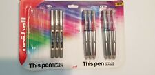 Uni-ball Signo TSI Fine Rollerballs/ Erasable Gel Pens set 9 x pens INCOMPLETE