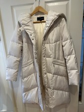 Lady's Warm Hooded Coat Size Small washable/Feather &Down fill, by Centigrade 