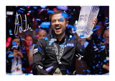Jack Lisowski Signed A4 Photo