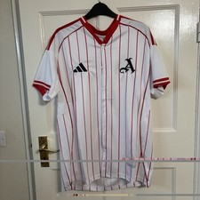 Adidas Arsenal Red Pinstripes