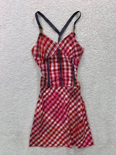 Miss sixty gingham red dress