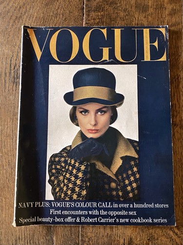 Vtg british vogue february - vtg,