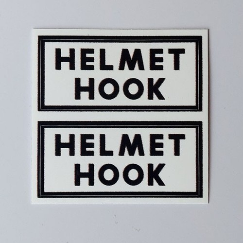 Helmet hook decals - hook,