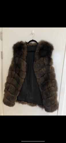 Real fox fur gilet - real,