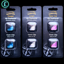 Car Air Fresheners Vent Plug In Ocean New Car Linen Flower Scents - FREE P&P