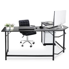 66" L-Shaped Gaming Desk