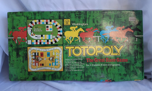 Waddingtons totopoly board - totopoly,