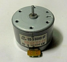 Mabuchi EG-530AD-6F 6 VDC 2400 RPM CW Recorder Motor Tape Deck Capstan Motor 