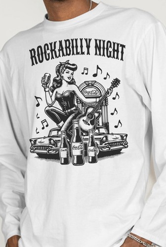 Rockabilly long sleeve shirt - rockabilly,