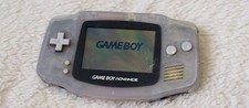 Nintendo Game Boy Advance Glacier Shell & Working Screen OEM Retro GBA