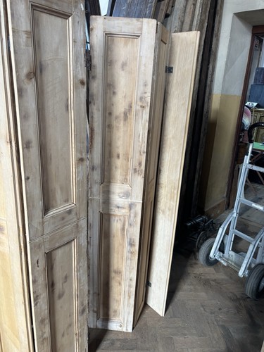 Antique pine shutters - antique,