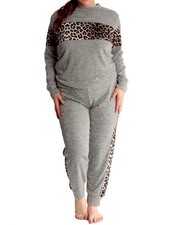 Womens Plus Size Leopard