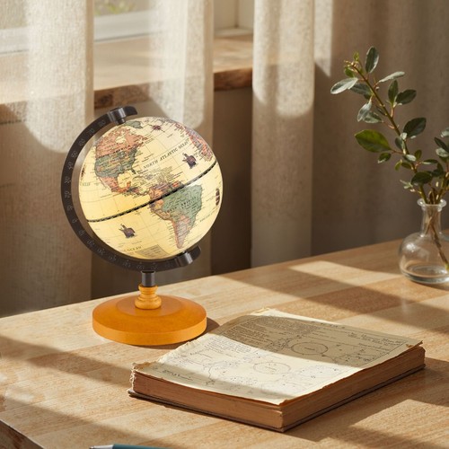 Antique style globe 14cm desk - antique-style,