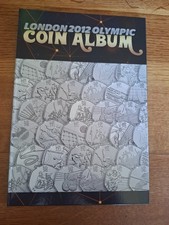 London 2012 olympic coin album - coin,