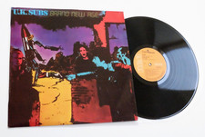 U.K. SUBS - BRAND NEW AGE LP VINYL EX+EX+ Rare Spanish Spain Laminated Sleeve UK