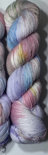 Hand dyed cashmere - yarn, 1x