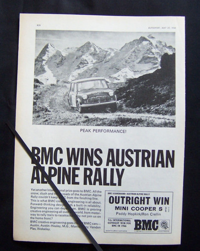 Bmc mini cooper alpine - mini,