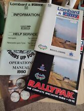 Bundle Lombard RAC Rally 1990