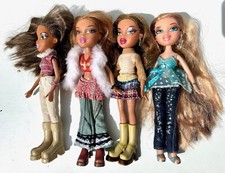 Bartz Dolls Bundle, Cloe Magic Hair, 3-Yasmins & Make up Mini's & Tiaras.