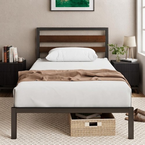Kai 3ft bamboo metal bed - kai,