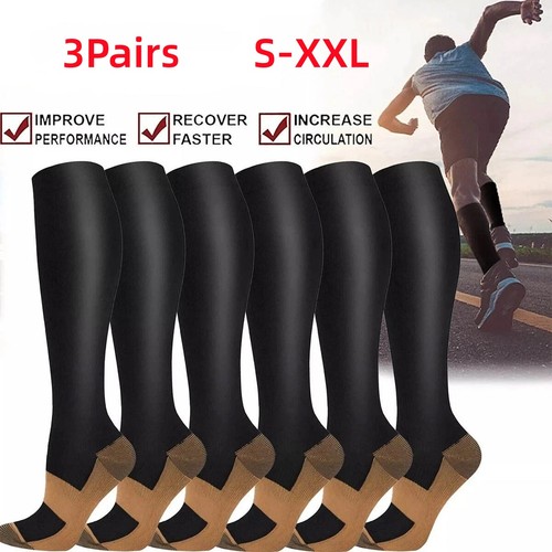 3pairs compression socks - 3pairs,