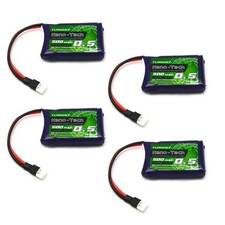 4pcs Turnigy Nano-Tech 500mAh