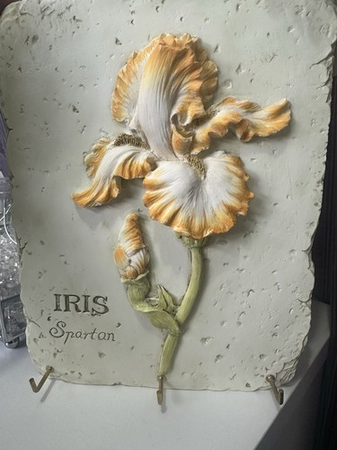 Ceramic flower wall plaques - ceramic,