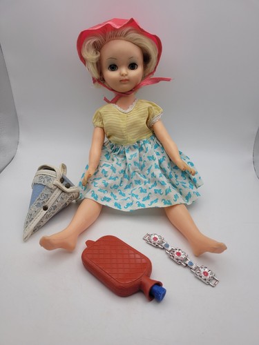 1960s rosebud teenage doll - rosebud, 14"