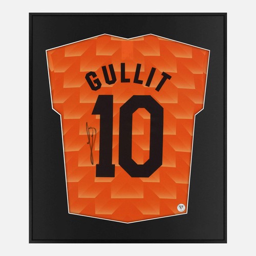 Framed ruud gullit signed - framed,