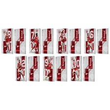 OFFICIAL ARSENAL FC 2022/23 FIRST TEAM LEATHER BOOK WALLET CASE FOR AMAZON FIRE