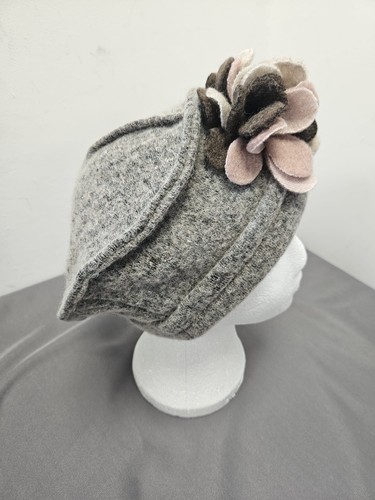 Platania grey wool blend hat - grey,