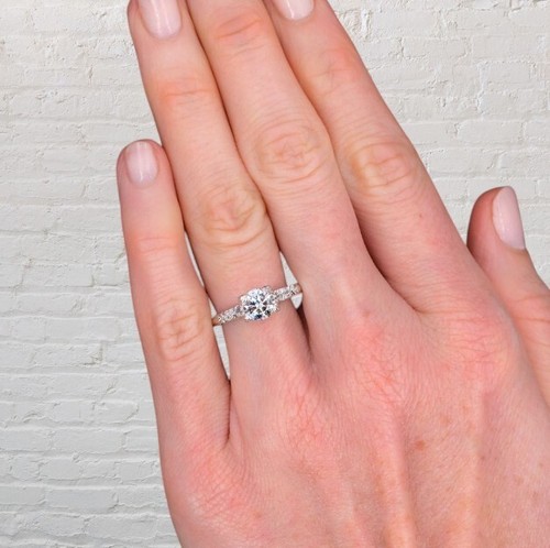 Diamond ring for engagement - ring,