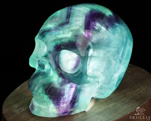 Fluorite hand carved - hand,
