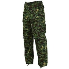 GENUINE GUINEA BISSAU ARMY PANTS RIPSTOP JUNGLE CAMOUFLAGE MILITARY ISSUE NEW