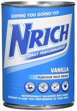 Nrich Vanilla flavour Milk Drink Like Nurishment  12 cans x 400ml