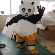 Kung Fu panda Mascot Costume Cosplay Party Fancy Dress Adult Gender-neutral