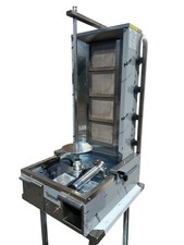 4 Burner Doner machine with easy cut Doner knife