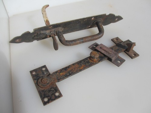 Antique iron door - antique,