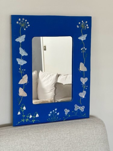 Vintage hand embroidered wall - vintage,